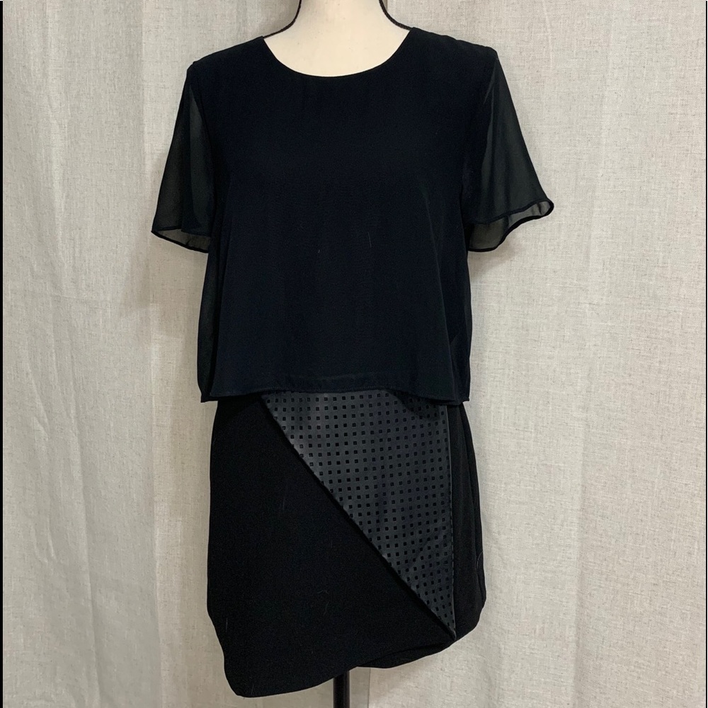 Bcbgeneration Open Back Skort Romper - image 1